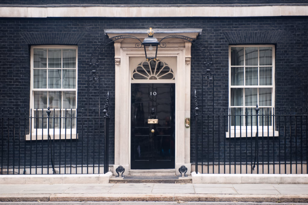 Prime Minister's Office in 10 Downing Street in London