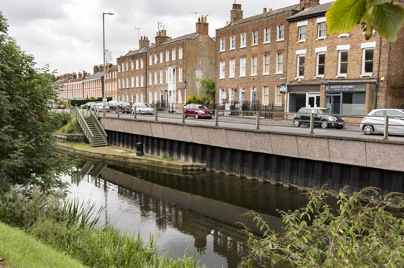 The River Welland in Spalding